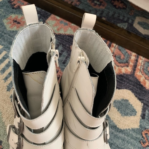 White Steve Madden Booties! - Picture 6 of 7